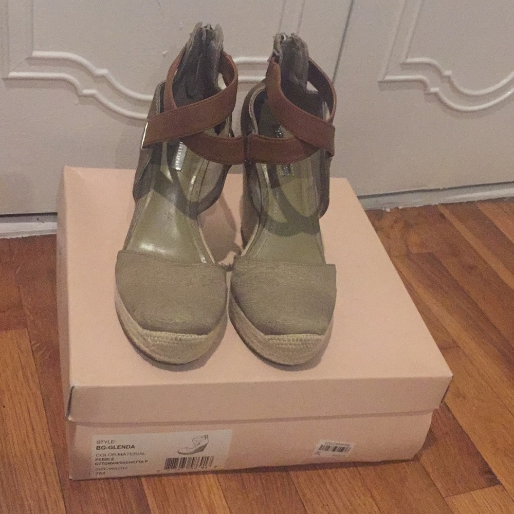 BCBGeneration platform espadrille